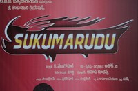 Sukumarudu Movie Opening